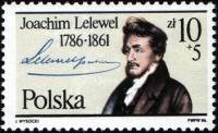 (1986-066) Марка Польша "Иоахим Лелевель "    200 лет со дня рождения Иоахима Лелевеля III Θ